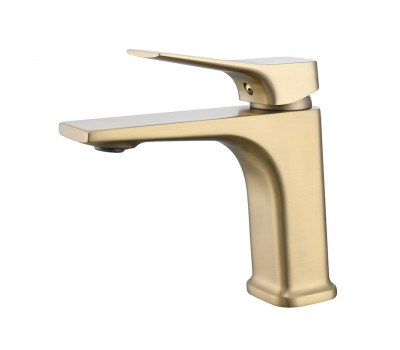 Смеситель для раковины Prohanss P62.10.03, золотой сатин 