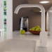 Смеситель для кухни WasserKRAFT Mindel 8500 8507 белый матовый 