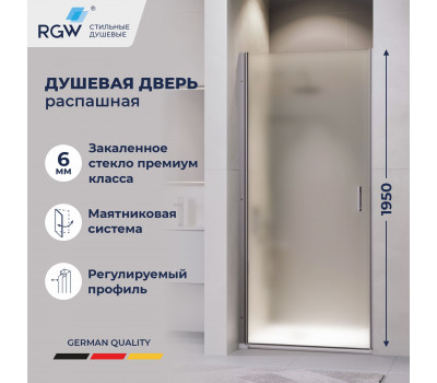 Душевая дверь RGW LE-003Gr 800 351200308-210 Серый 