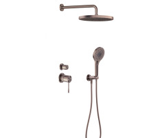 Встраиваемый комплект для душа Feramolli Sole SBB6, медь светлая Встраиваемый комплект для душа Feramolli Sole SBB6, медь светлая