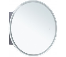 Зеркальный шкаф Aquanet Оптима 80 белый, с LED подсветкой 00344784 