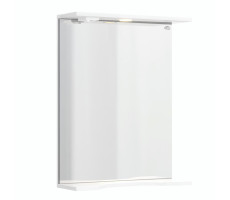 Зеркало Onika Коралл 50 белое, с подсветкой 205023 Зеркало Onika Коралл 50 белое, с подсветкой 205023