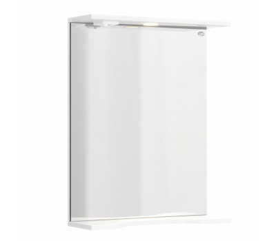 Зеркало Onika Коралл 50 белое, с подсветкой 205023 