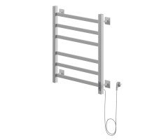 Полотенцесушитель электрический Ника STEP-2 60/50 RAL9016 белый матовый правый тэн белый Полотенцесушитель электрический Ника STEP-2 60/50 RAL9016 белый матовый правый тэн белый