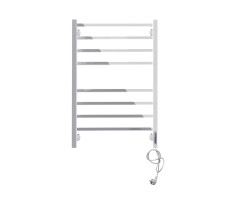 Полотенцесушитель элктрический Domoterm Квадро DMT Квадро П8 500x800 EK R Хром 