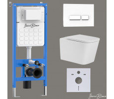 Комплект 3в1 IBERICA BLANCA инсталляция SILENCIO, унитаз TOLEDO ALTO белый, кнопка смыва CRYSTAL-R белый глянцевый (IB001.TLA.234.2210) Комплект 3в1 IBERICA BLANCA инсталляция SILENCIO, унитаз TOLEDO ALTO белый, кнопка смыва CRYSTAL-R белый глянцевый (IB001.TLA.234.2210)