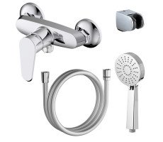 Смеситель для душа AZARIO CASTELO с ручным душем, хром AZ-VJC338274C 