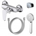 Смеситель для душа AZARIO CASTELO с ручным душем, хром AZ-VJC338274C 
