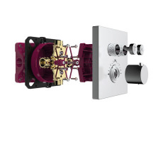 Смеситель для душа AQUAme  AQM8801CR Хром 