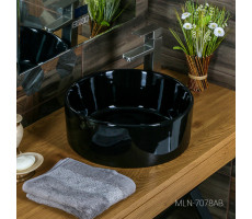 Раковина MELANA MLN-7078AB (черная) черный 