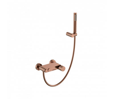 Смеситель STICK для ванны COPPER BRUSHED DIAMOND Boheme 123-CB брашированная медь 