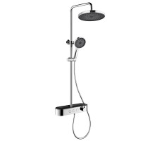Душевая система со смесителем AQUAme  AQM8009CR Хром 