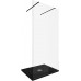 Душевая перегородка Allen Brau Infinity 2 100 3.21039.BBA черный браш 