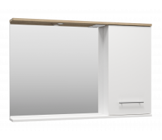 Зеркальный шкаф Misty Респект 120 правый Э-Рес02120-1П Зеркальный шкаф Misty Респект 120 правый Э-Рес02120-1П