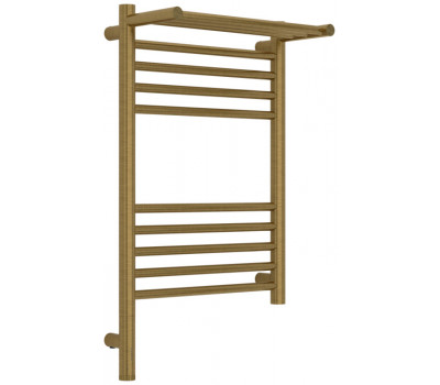 Полотенцесушитель Сунержа Богема 3.1 с 1 полкой шгв 432*215*724 нижнее слева МЭМ цвет-латунь состаренная 051-6006-6040 