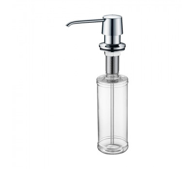Дозатор для жидкого мыла SAUBER, D001-CR, хром, Paulmark 