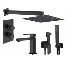 Комплект Plumberia Selection KITZTGT18QNO53 Черный матовый Комплект Plumberia Selection KITZTGT18QNO53 Черный матовый
