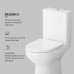 Унитаз-компакт FlashClean AM.PM Spirit V2.0 C708600WH Белый глянцевый 
