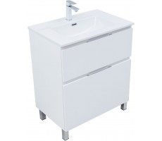 Тумба с раковиной Aquanet Алвита new 70 (Flash) напольная 2 ящ. цв. белый матовый 00345687 Тумба с раковиной Aquanet Алвита new 70 (Flash) напольная 2 ящ. цв. белый матовый 00345687