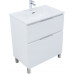 Тумба с раковиной Aquanet Алвита new 70 (Flash) напольная 2 ящ. цв. белый матовый 00345687 Тумба с раковиной Aquanet Алвита new 70 (Flash) напольная 2 ящ. цв. белый матовый 00345687