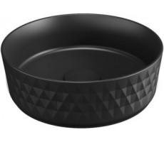 Раковина накладная Allen Brau Fantasy Romb 36 4.11033.31 черный матовый Раковина накладная Allen Brau Fantasy Romb 36 4.11033.31 черный матовый