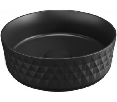 Раковина накладная Allen Brau Fantasy Romb 36 4.11033.31 черный матовый Раковина накладная Allen Brau Fantasy Romb 36 4.11033.31 черный матовый