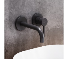 Смеситель для раковины, монтируемый в стену Damixa Scandinavian Pure 360260300 Черный 