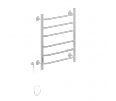 Полотенцесушитель электрический Ника WAY-3 60/50 RAL9016 белый матовый левый тэн Полотенцесушитель электрический Ника WAY-3 60/50 RAL9016 белый матовый левый тэн