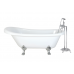 Ванна акриловая отдельностоящая 157х77 Cerutti SPA CLASSIC 150 CT9323 на львиных алюминиевых хромированных лапах Ванна акриловая отдельностоящая 157х77 Cerutti SPA CLASSIC 150 CT9323 на львиных алюминиевых хромированных лапах