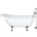 Ванна акриловая отдельностоящая 157х77 Cerutti SPA CLASSIC 150 CT9323 на львиных алюминиевых хромированных лапах Ванна акриловая отдельностоящая 157х77 Cerutti SPA CLASSIC 150 CT9323 на львиных алюминиевых хромированных лапах
