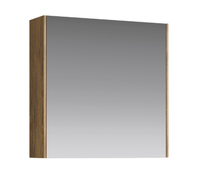 Зеркальный шкаф 60  см AQWELLA Mobi MOB0406+MOB0717DB Дуб балтийский 