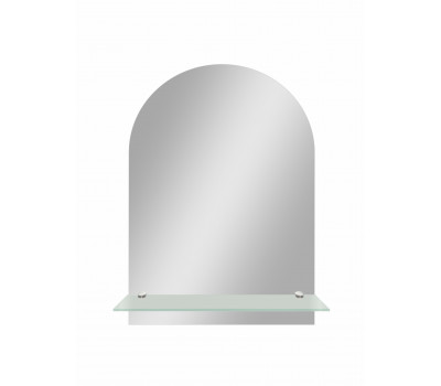 Зеркало CONTINENT Арка 390х590 с полкой В004 