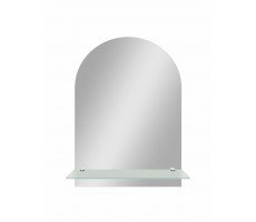 Зеркало CONTINENT Арка 390х590 с полкой В004 