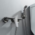 Гигиенический душ со смесителем Shevanik S4705T-1, оружейная сталь
