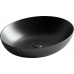 Умывальник чаша накладная овальная (цвет Чёрный Матовый) Element 520*395*130мм Ceramica Nova CN6017MB Чёрный Матовый 