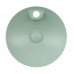Раковина 45х45 см ISVEA SistemaY Soft накладная 10SY65045SV-2T отверстия для смесителя 1 цвет мятно зеленый матовый 