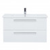 Тумба под раковину подвесная Dreja Gio 100 см, белый
