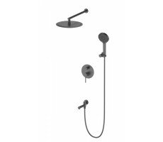 Душевая система встраиваемая WONZON & WOGHAND, Темный графит WW-88939017-BGM Душевая система встраиваемая WONZON & WOGHAND, Темный графит WW-88939017-BGM