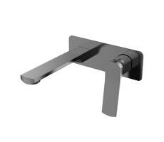 Настенный смеситель скрытого монтажа для раковины NEMO Prima NM-1313-BGM Gun metal Настенный смеситель скрытого монтажа для раковины NEMO Prima NM-1313-BGM Gun metal