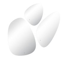 Зеркало ABBER Teil AG6503S с подсветкой, бесконтактный выключатель, диммер 