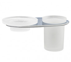 Стакан/мыльница WasserKRAFT Kammel K-8300 8326 Хром 
