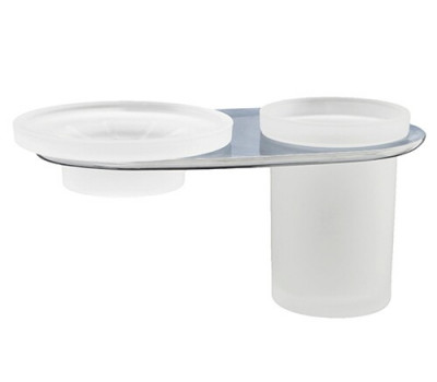 Стакан/мыльница WasserKRAFT Kammel K-8300 8326 Хром 