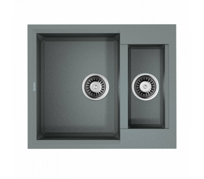 Мойка OMOIKIRI Sakaime, размер 600*500*210, чаши-2, цвет-Leningrad grey 4993554 