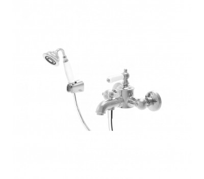 Смеситель для ванны с коротким изливом Bravat Art F675109C-B Хром 