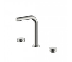 Смеситель на столешницу STICK DIAMOND на 3 отв. Nickel Brush Boheme 152-NB брашированный никель Смеситель на столешницу STICK DIAMOND на 3 отв. Nickel Brush Boheme 152-NB брашированный никель