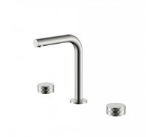 Смеситель на столешницу STICK DIAMOND на 3 отв. Nickel Brush Boheme 152-NB брашированный никель