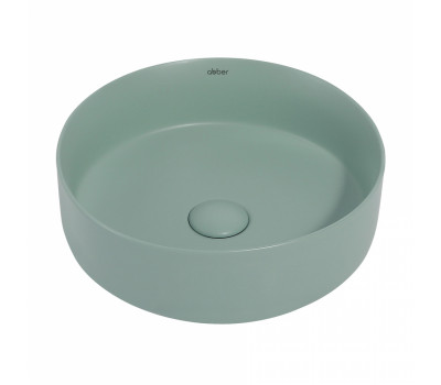 Раковина накладная ABBER Bequem AC2108MCG светло-зеленая матовая 