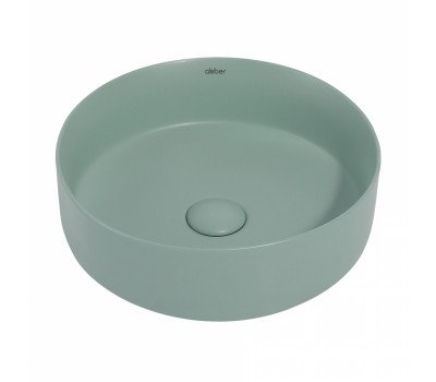 Раковина накладная ABBER Bequem AC2108MCG светло-зеленая матовая  Раковина накладная ABBER Bequem AC2108MCG светло-зеленая матовая