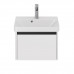 Тумба под раковину подвесная Dreja Luxury 55 см, белый