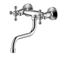 Смеситель OLIVE'S для кухни настенный GIRONA 01410GR хром  Смеситель OLIVE'S для кухни настенный GIRONA 01410GR хром